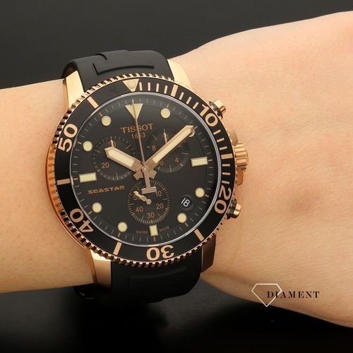 שעון Tissot קוורץ כרונו יוקרתי לגבר