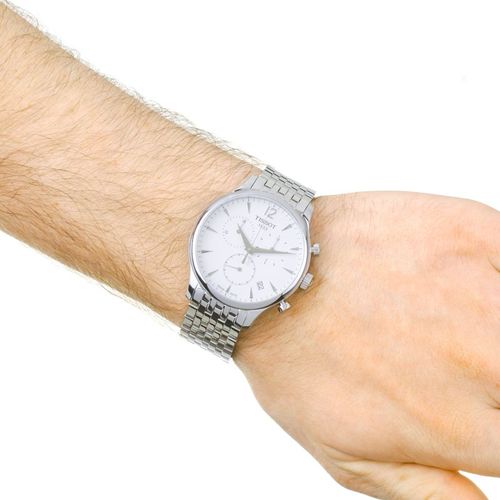 שעון Tissot קוורץ כרונו יוקרתי לגבר