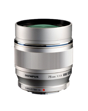 עדשה Olympus M.Zuiko Digital ED 75mm f/1.8 Lens for MFT mount