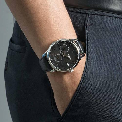 שעון Tissot קוורץ כרונו יוקרתי לגבר