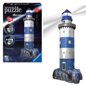 פאזל מגדלור עם תאורת LED תלת מימד מבית חברת Ravensburger העולמית