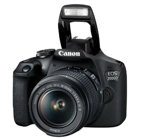 מצלמת Canon EOS 2000D + עדשה 18-55mmיבואן רשמי קרט 