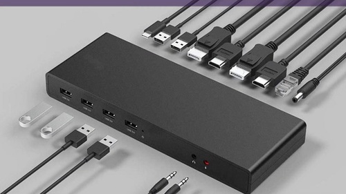 תחנת עגינה אוניברסלית  Protec  DM199 4K