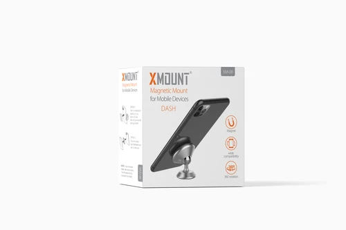 מעמד לטלפון לרכב XMOUNT XM-08 כסוף
