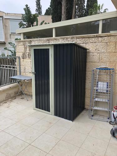 מחסן מתכת דגם ג'ויה 1.43X0.95  דגם EverGreen