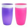 זוג כוסות פלא 360° בנפח 296 מ''ל - סגול/ורוד