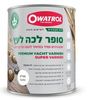 יאכט ורניש סופר לכה לעץ 750 מ״ל Owatrol Super Varnish