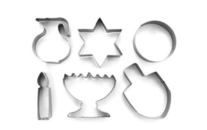 חותכני חנוכה בצורות