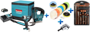 סט ליתיום 12V אימפקט וג’יקסו דגם CLX218X1 תוצרת Makita