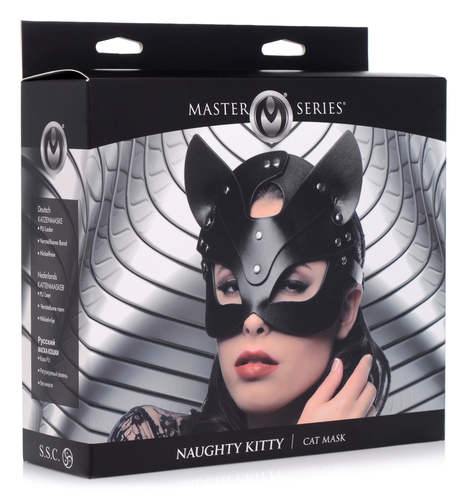 מסכה החתולה השובבה XR Brands - Naughty Kitty Cat Mask