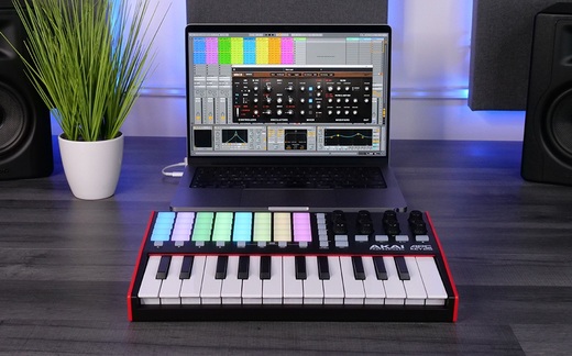 Akai APC Key25 mkII with mac and ableton live