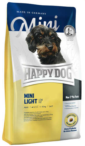 הפי דוג מיני לייט 4 ק"ג אוכל יבש לכלבים בוגרים Happy Dog