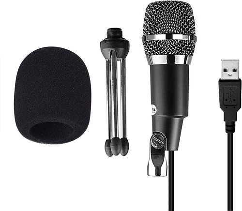 מיקרופון שולחני USB עם מעמד Fifine K668