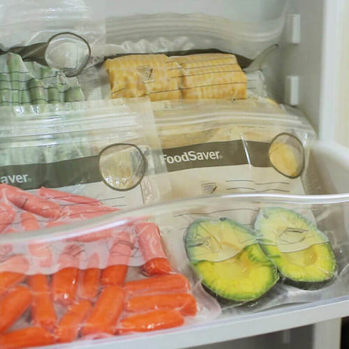 מארז שקיות ואקום עם רוכסן זיפ-לוק 3.78 ליטר-food saver