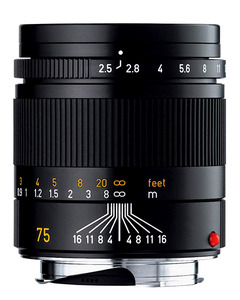 עדשה קבועה Leica Summarit-M 75mm f/2.5