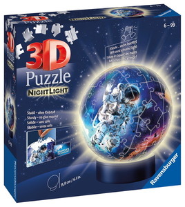 פאזל תלת מימד כדור חלל מואר 72 חלקים - Ravensburger