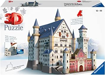 פאזל Neuschwanstein 3D Puzzle 309  חלקים Ravensburger