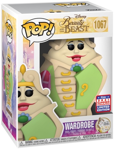 POP Disney : Beauty & The Beast - Wardrobe (קומיקון מדבקה משותפת)