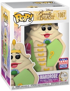 POP Disney : Beauty & The Beast - Wardrobe (קומיקון מדבקה משותפת) Funko