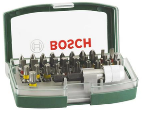 סט ביטים 32 חלקים עם מוביל Bosch X-Line