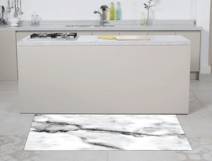 שטיח PVC המקורי | דגם  "שיש אפור"