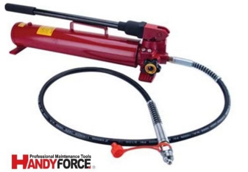 משאבת יד הידראולית מקצועית 700Bar ,2500CC מבית HANDY FORCE