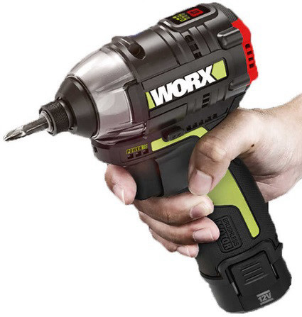 מברגת אימפקט 12V + סוללה 1.5AH מבית WORX