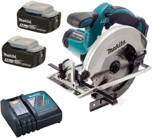 מסור עגול דגם DSS611 כולל סוללות 5AH מבית MAKITA