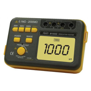 מגר, מד פריצה בודק בידוד עד 1000V דגם M1000D מבית Supco