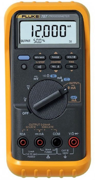 רב מודד דגם 787B עם בדיקת 4-20MA מבית FLUKE