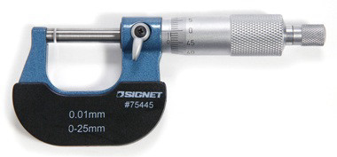 מיקרומטר מכני 0-25MM מבית Signet