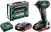מברגת אימפקט + 2 סוללות METABO SSD 18 LTX 200 BL 18V 4Ah