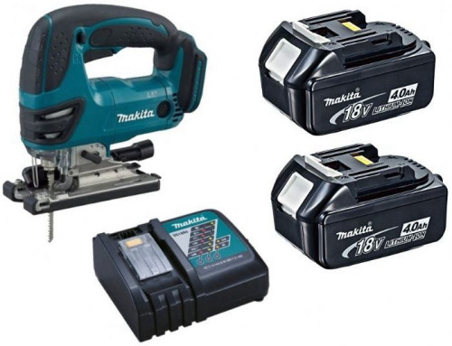 משור אנכי נטען 18V דגם DJV180 + סוללות 4AH מבית Makita