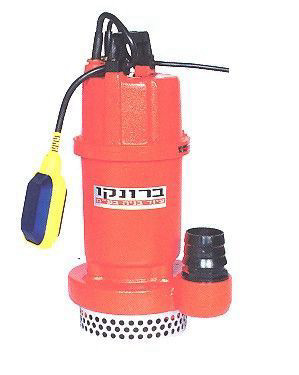 משאבה טבולה מים אפורים 