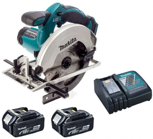 מסור עגול דגם DSS611 כולל סוללות 4AH מבית MAKITA