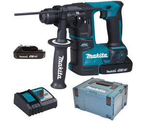 פטישון ללא פחמים 18V + סוללות 4AH דגם DHR171 מתוצרת Makita