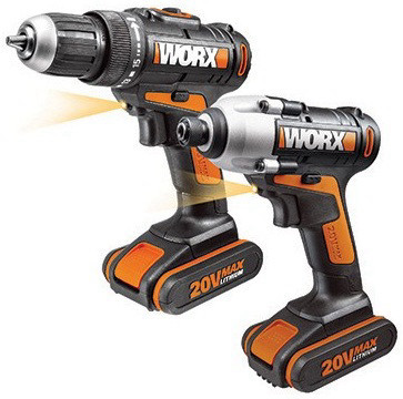 קיט מברגות 2A 20V דגם WX910.1 מבית WORX
