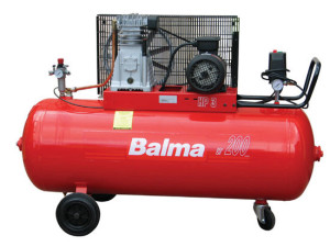 מדחס / קומפרסור 3 כ"ס 200 ליטר BALMA