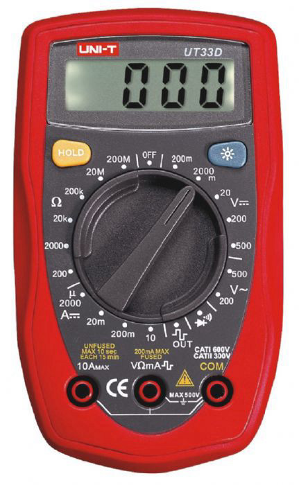רב מודד דגם UT33D מבית UNI-T