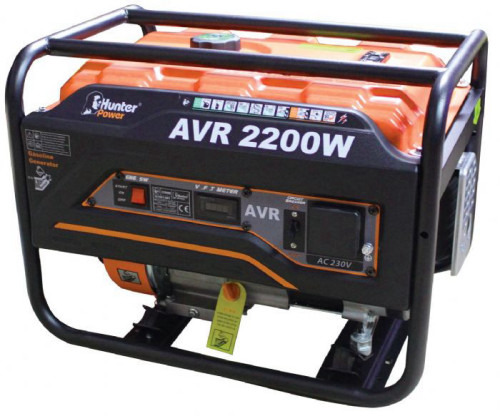 גנרטור 2200W עם מייצב מתח AVR מבית HUNTER
