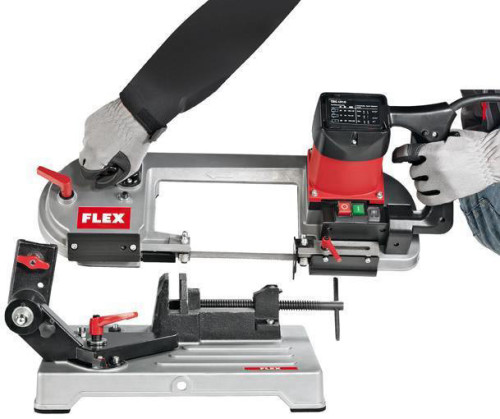 מסור סרט עם בסיס נשלף דגם SBG 4910 מבית FLEX