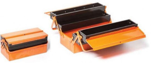 ארגז כלים הרמוניקה מתכת 46X21X20CM מבית ROHER