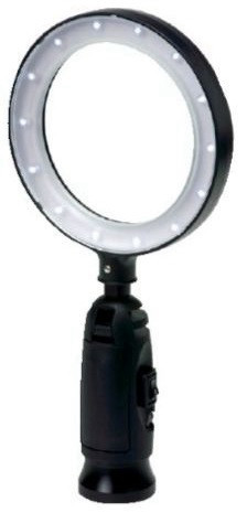 זכוכית מגדלת 14LED קוטר 120MM מבית SIGNET