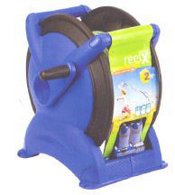 גלגלת השקיה Reel X + צינור גן ירוק 15 מטר