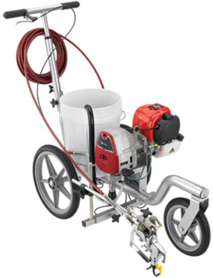 מערכת צביעה וסימון כבישים דגם: PowerLiner 850 מתוצרת TITAN