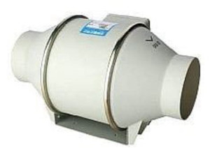 מפוח אינליין (קווי) "6 (150 מ"מ) 230V מבית SUPCO