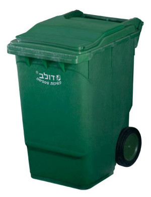 עגלת אשפה 140 / 240 ליטר מבית דולב