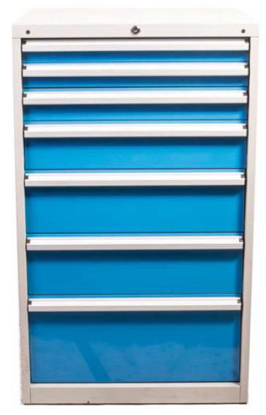 יחידת אחסון 7 מגירות 900X450X900 מ