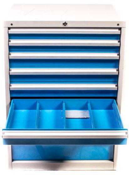 יחידת אחסון 7 מגירות מעמס כבד דגם 110