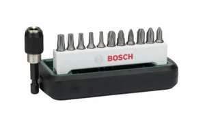 סט 12 חלקים ביטים ומוביל מקצועי Bosch